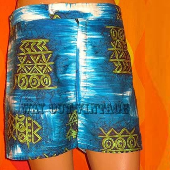 VTG 60s Hawaiian Sands Mod Swim Trunks - Picture 11 of 16